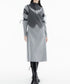 Layered Zip Collar Dress